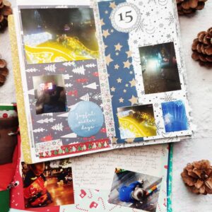 Widok z góry na dwa grudniowniki.